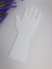 Acrylic Practice Hand For Henna Practice