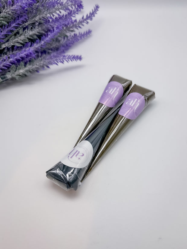 Pack of two henna cones and one jagua cone by Amarya Henna