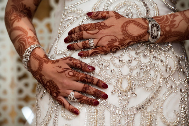 Dark Natural Henna Stain, Bridal Henna | Amarya Henna 