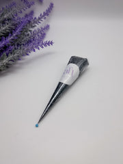 Amarya Henna Sample Cone Pack containing a fifteen gram cone of natural henna and jagua paste for beginners.
