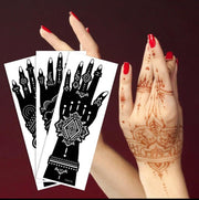Luxe Hand Stencils | Henna Beginners | Henna Stencils | Amarya Henna