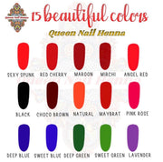 Queen Nail Henna – Pink Rose | Halal, wudu-friendly, and breathable nail stain | Water-permeable, no enamel or barrier on nail, perfect for prayer | Organic, vegan, and natural alternative to nail polish, henna nail stain - Amarya Henna