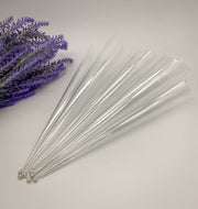 Rolled empty Cello Cones with a pin to keep them fresh and ready for intricate or bold designs by AmaryaHenna